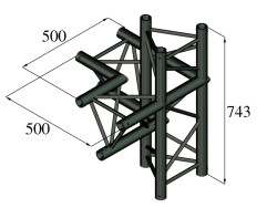 TRILOCK S-PAC-45 4-Way Piece \/ right