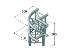 QUADLOCK 6082C-30R 3-Way Corner 90°