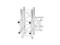 QUADLOCK 6082T-42 4-Way T-Piece