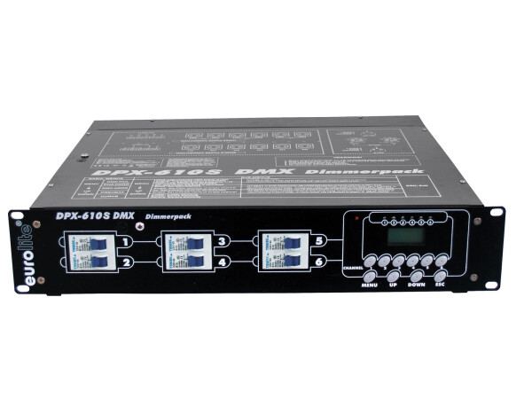 DPX-610 S DMX Dimmerpack