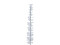 Crystal eucalyptus, artificial plant, clear 81cm 12x