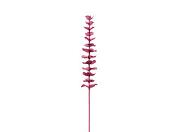 Crystal eucalyptus, artificial plant, burgundy 81cm 12x
