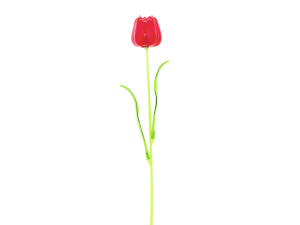 Crystal tulip,artificial flower, red 61cm 12x