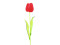 Crystal tulip,artificial flower, red 61cm 12x