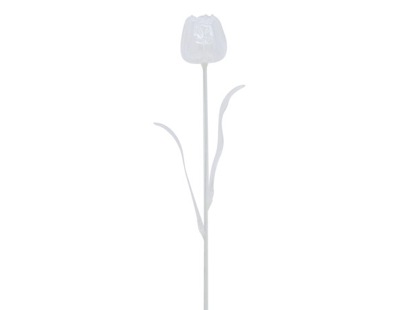 Kristalltulpe, Kunstblume, transparent, 61cm 12x