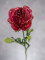 Crystal rose, burgundy, artificial flower, 81cm 12x