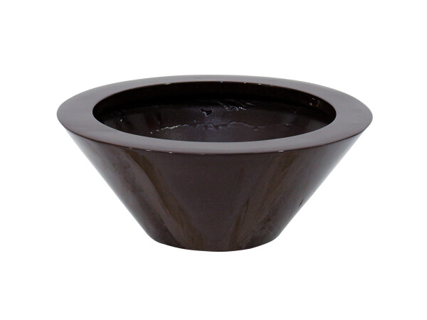 LEICHTSIN BOWL-15, shiny-brown