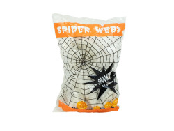 Halloween spider web white 50g