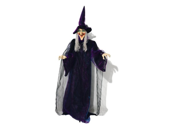 Halloween Figure Witch, animated 175cm