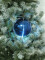 LED Snowball 8cm, dark blue 5x
