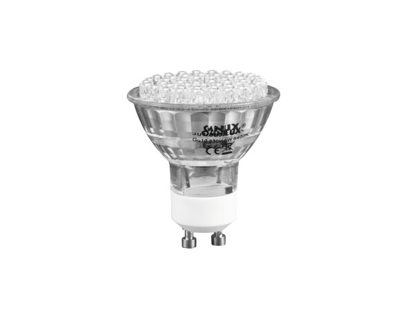 GU-10 230V 48 LED 100° white 6400K