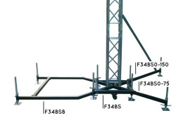 Base New Style f F34/F44 with whells STEEL