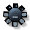 LED Octagonal, 8 Fach Scanner - LED Lichteffekt