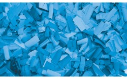 Show Confetti Rectangle 55 x 17mm Clear Blue 1 kg