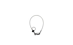 Saveking 3mm 0,6m 20kg BGV-C1 Black