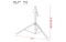 Basic 2800 Wind up stand 80kg (adaptor 70835 not included)