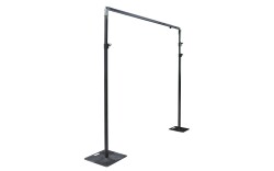Base Plate - Powder coated 450x450mm 8kg Black