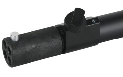Telescopic Upright - 2-way Black 180x300cm