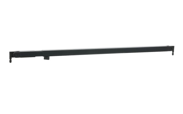 Telescopic Drape Support Black 120x180cm