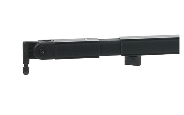 Telescopic Drape Support Black 180x300cm
