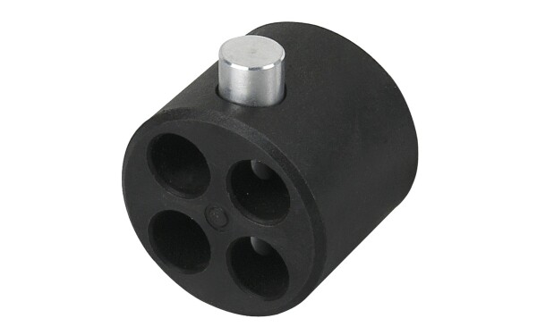 4-Point Connector Black