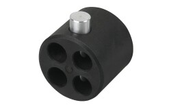 4-Point Connector Black