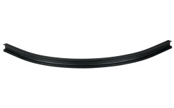 Eurotrack - Corner 90° - Black R=1000mm - stop 200mm