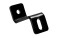 Eurotrack - Universal mounting bracket Black (powder coated)