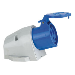 ABL - CEE 16A 3-Pol Anbaugehäuse Blau Weiblich