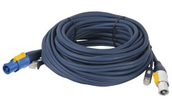 Powercon/RJ45 - Powercon/RJ45 6 m Data / Power