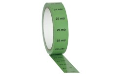 Markertape 25 mm/33 m 25 m indicator Green