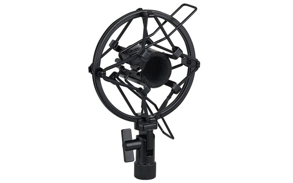 Microphone holder 22-24 mm Black