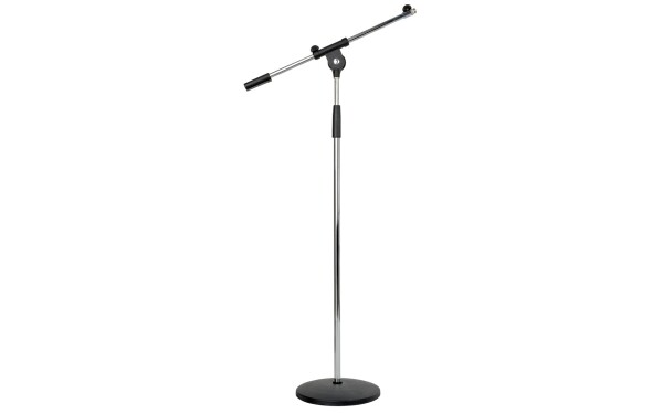 Mic. Stand 160 cm Chrome 960-1600mm