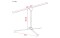 Pro Microphone stand with telescopic boom 430-690mm