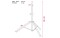 Speaker stand 35-38 mm Aluminium 1220-1800mm 25Kg