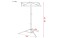 Music Stand incl. bag Steel 470-1150mm