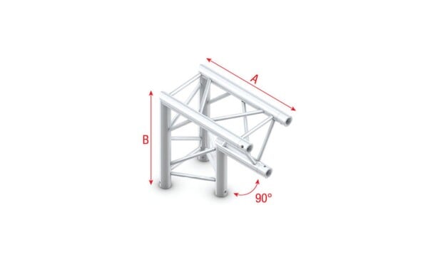 Corner 90° apex down Deco-22 Triangle