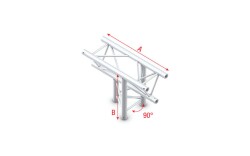 T-Cross up/down 3-way Deco-22 Triangle