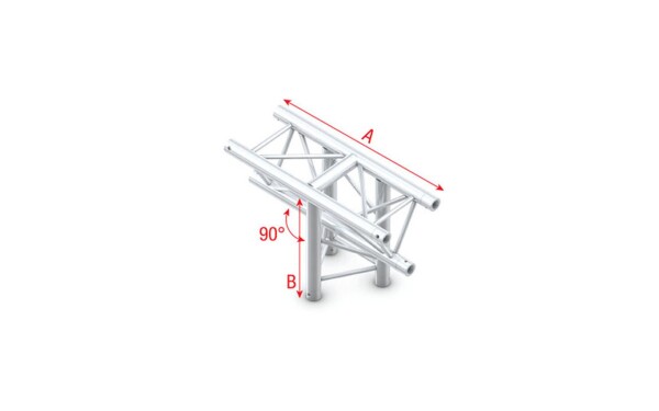 T-Cross vertical 3-way, apex down Pro-30 Triangle F
