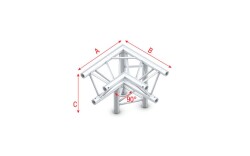 Corner 90° down right apex down Pro-30 Triangle G