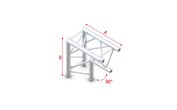 Corner 90° apex down Pro-30 Triangle P