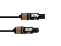 Lautsprecherkabel Speakon 2x4 10m sw