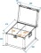 Flightcase EPS-56 4x PAR-56 Spot short