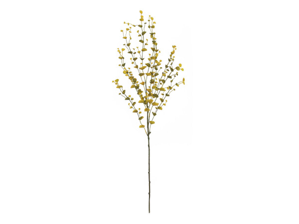 Eucalyptus spray, artificial, yellow-green, 110cm