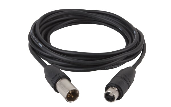 FL73 - IP65 XLR/M 3p. to XLR/F 3p. 1,5 m XX HD