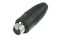 XLR 3p. Heavy Duty IP Connector Female Gold contacts Silver Housing