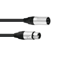 XLR cable 3pin 20m bk Neutrik