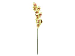 Cymbidium branch, artificial, green, 90cm
