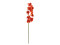 Cymbidium branch, artificial, red, 90cm