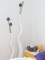 Designvase WAVE-150, weiß